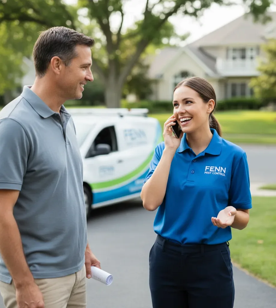Fenn Pest Control customer support in Boonville